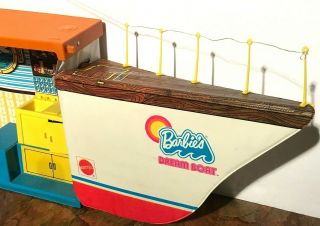 Vintage 1974 BARBIE DREAM BOAT Playset & Storage Boat Folds Chris Craft 3