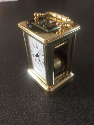 Very Fully Serviced Brass Cased English Carriage Clock 2