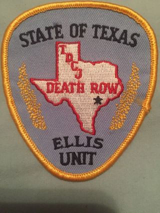 Rare Texas Dept Of Correction “death Row”