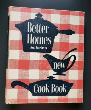 Vintage Better Homes And Gardens Cook Book 1953 1st Edition