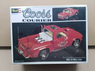 Vintage Revell 1978 Coors Ford Courier Pickup In 1/25th Scale.