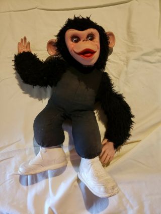 Vintage Rushton Plush Howdy Doody Show Zippy The Chimp Zip Monkey Doll 16 In