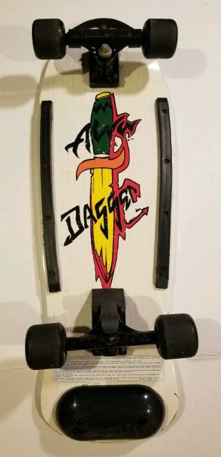 Vintage Alva Dagger Tail Complete Skateboard