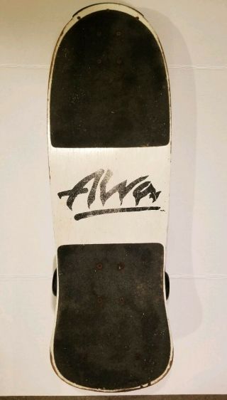 Vintage ALVA Dagger Tail complete skateboard 3