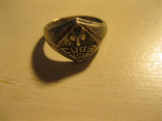 Vintage Bsa Cub Scout Of America Ring Size 6 Eagle Scouts