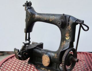 Antique Singer Sewing Machine Model 24 2