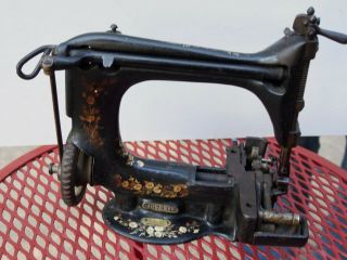 Antique Singer Sewing Machine Model 24 3