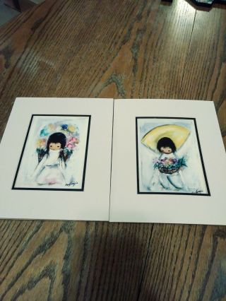 Ted Degrazia Art Prints Flower Boy And Girl 1960 