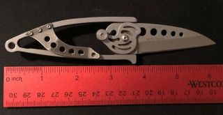 Discontinued Crkt Snap - Lock Van Hoy Design Pocket Knife Plain Edge Folder - 5102