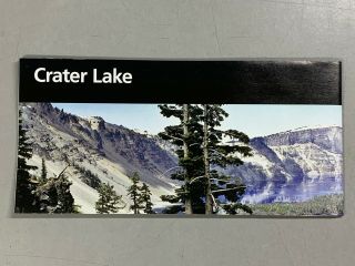 2018 Crater Lake Np Oregon National Park Service Brochure Map Unigrid