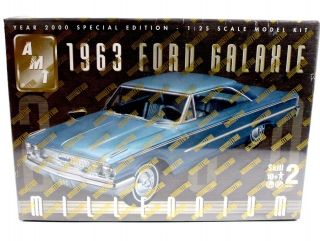 1963 Ford Galaxie Year 2000 Special Edition Amt Ertl 1:25 Model Kit 30267