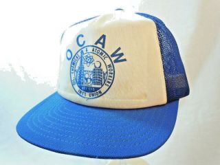 Vintage Oil,  Chemical & Atomic Workers (ocaw) Union Trucker Hat