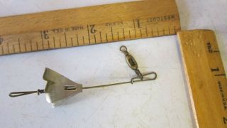 Vintage McDonald Merry Minnow Spinner Bait Fishing Lure & Metal Spinner on Wire 4