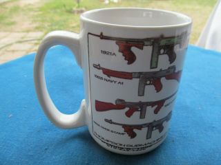 Cuppa 15 Oz.  Ceramic Mug Thompson Sub Machine Guns 2000 Usa