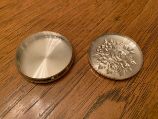 VINTAGE STERLING SILVER 925 PILL SNUFF BOX. 4