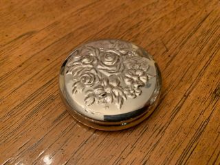 VINTAGE STERLING SILVER 925 PILL SNUFF BOX. 5