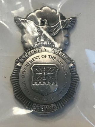 Usaf Us Air Force Security Police Security Forces Mini Badge