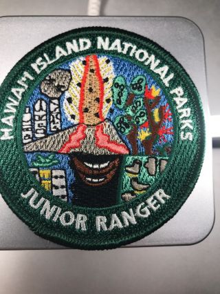 Hawai’i Island National Parks Junior Ranger Embroidered Patch 3”