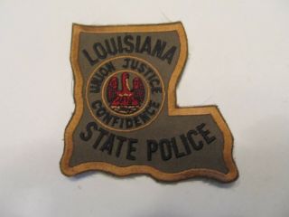 Louisiana State Police Tactical Unit Patch Subdued