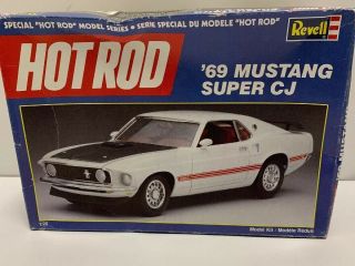 Revell 1969 Mustang Cj Hot Rod Edition Model Car Kit 1:25 Scale 7121