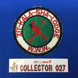 Boy Scout Oa Zit - Kala - Sha Lodge 123 R3 Order Of The Arrow Patch