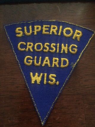 Wisconsin Police - Superior Crossing Guard Police - Wi Police Patch