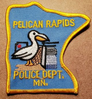 Pelican Rapids Minnesota Police Patch