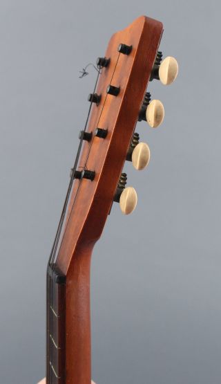 Antique Melon Bow Back 8 - String Mandolin & Case. 8