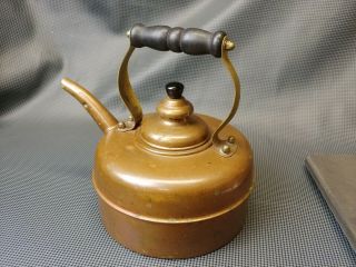 Simplex Vintage Antique Copper Kettle,  Tea Pot Made In England