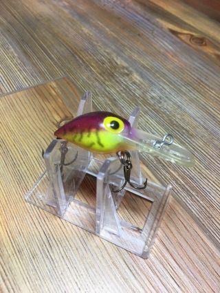 Vintage Fishing Tackle Pre Rapala Wee Wart Lure Great Colors Old Bait