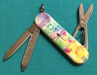 Victorinox Swiss Army Pocket Knife - Limited 2017 Classic Sd - Dragonfly Design