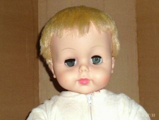 1963 Vintage 20 In.  Soft Vinyl/plastic Jointed Deluxe Reading Corp Baby Doll