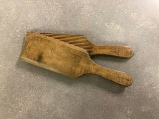 Antique Wood Butter Paddles
