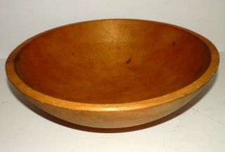 Vintage Parrish Wooden Bowl 13.  25 "