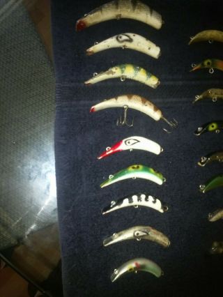 Vintage Lazy Ike Fishing Lures / Buck Perry / Heddon And More 3