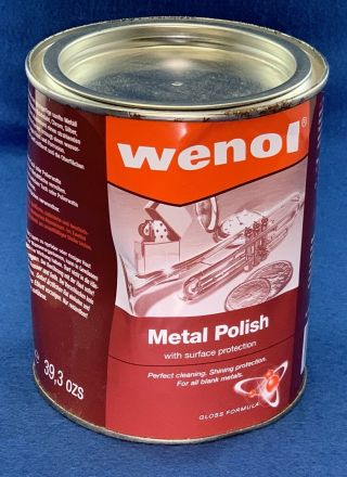 Wenol Metal Polish Giant 1000ml Can - Dented Cans -