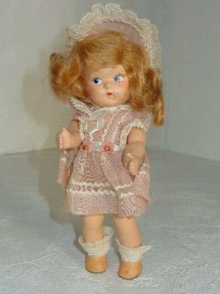 Vintage 1940s Vogue Doll Toddles In Tagged Outfit Pre Ginny