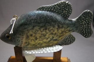 Weighted Crappie Fish Decoy By " J "