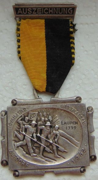 1962 Medal Swiss Switzerland