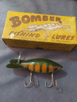 Old Bomber Lure In Yellow Box 2