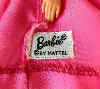Vintage 1969 Barbie TWINKLE TOWN GIFT SET PINK SATIN SKIRT 1592 Sears Groovie 4