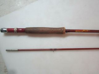 Vintage H&I Mohawk 8 1/2 ' Fiberglass Fly Fishing Rod 1418 1/2, 2