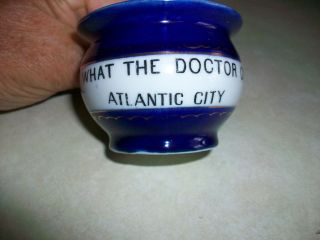 Atlantic City Souvenir Cup,  Antique,  Colbolt Blue,  Germany C1930 