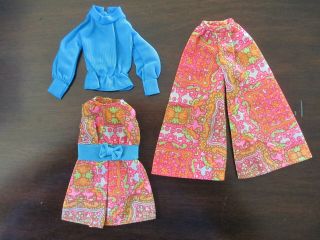 Barbie Vintage Mod Fashion Doll Outfit Mood Matchers 1792