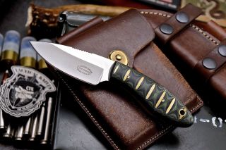 Cfk Handmade Vg10 Stainless Custom Small Hunting Skinning Hunter Blade Knife