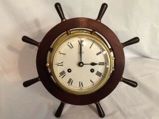 Vintage Schatz Royal Mariner Ships Clock