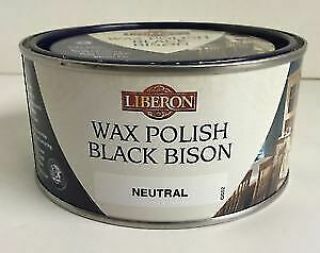 Liberon Wax Polish Black Bison - Clear