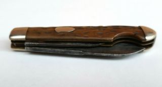 Vintage Cattaraugus Cutlery Co Folding Pocket Knife 2 Blades 2439 Little Valley