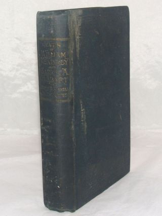 Antique William Mckinley Hobart Republican Poltiical Campaign Biography Book 