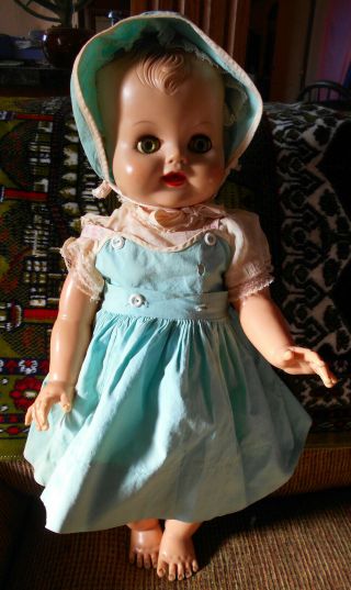 Vintage R & B (arranbee) Baby Doll From The 1950s,  & Clothes